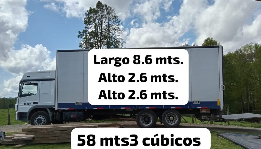 Camión de 58 m³ de DSA Transportes